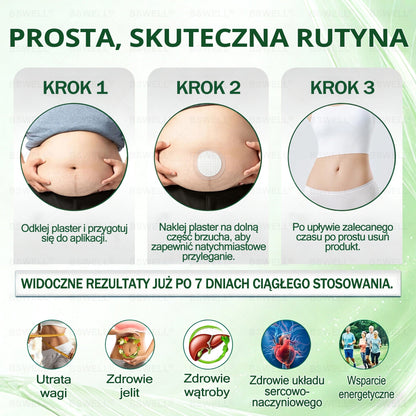 ✅ 🧑‍⚕️🏆   BSWELL® Nano mikroigłowy plaster wyszczuplający (Raz dziennie, efekty już po 28 dniach ✅ Wspiera odchudzanie, serce, cukrzycę, sen, jelita, stawy i więcej.✅