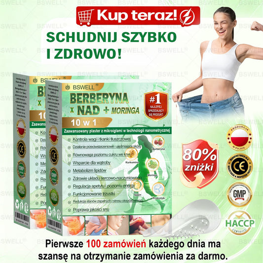 ✅ ✅ 🧑‍⚕️🏆   BSWELL® Nano mikroigłowy plaster wyszczuplający (Raz dziennie, efekty już po 28 dniach ✅ Wspiera odchudzanie, serce, cukrzycę, sen, jelita, stawy i więcej.✅